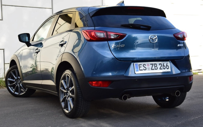 Mazda CX-3 cena 63900 przebieg: 102000, rok produkcji 2018 z Gniezno małe 92